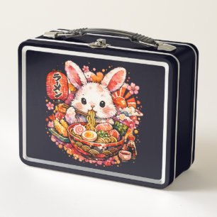 Lunch Box Lapin mangeant des ramen