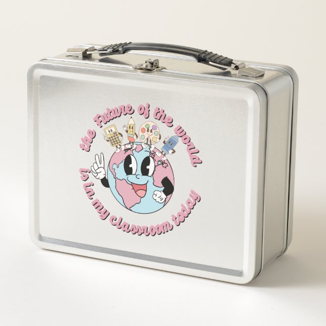 Lunch Box L'avenir du monde est dans ma classe (Devant)