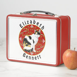 Lunch Box Le baroque de chat de calicot
