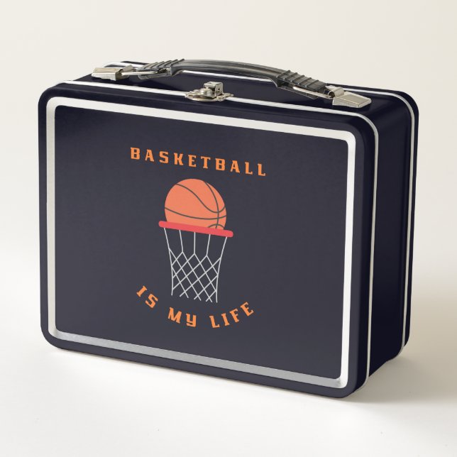 Lunch Box Le basket-ball est mon sport (Devant)