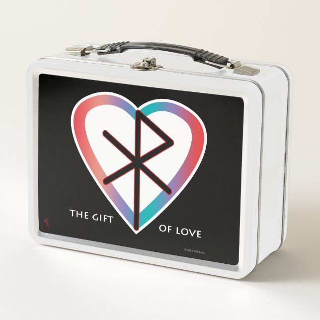 Lunch Box Le don de l'amour Bindrune #RuneKids (Devant)