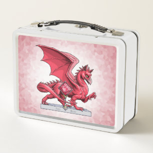 Lunch Box Le dragon de pierre de naissance de juillet : Ruby