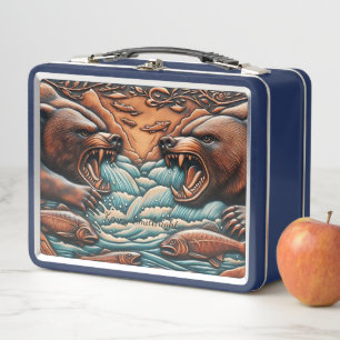 Lunch Box Le guerrier de la nature : Ours contre les rapides