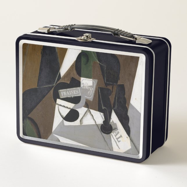 Lunch Box Le pot de confiture de fraise, 1917 (huile sur le (Devant)