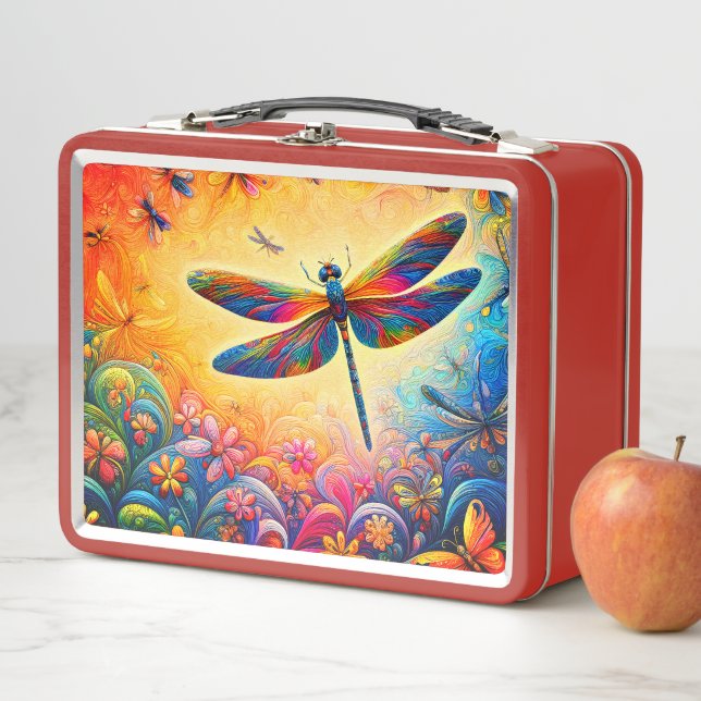 Lunch Box Le voyage de la libellule (En situation)