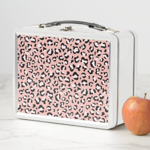 Lunch Box Léopard Print, Léopard Spots, Rose Léopard