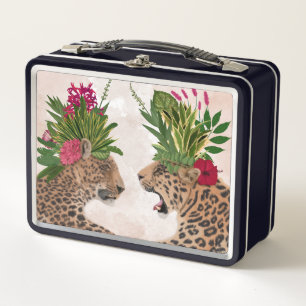 Lunch Box Léopards chauds de Chambre par paires