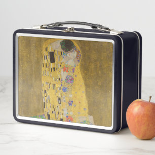 Lunch Box Les amoureux embrasser Embrace par Gustav Klimt