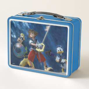 Lunch Box Les Coeurs du Royaume  Sora, Goofy & Donald Film t