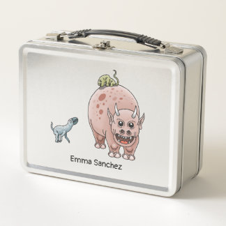 Lunch Box Les dinosaures sont prêts pour le déjeuner scolair