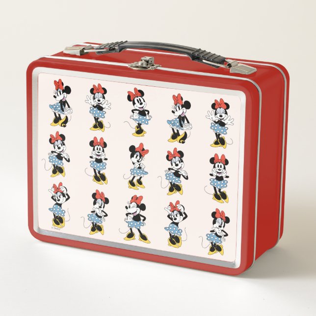 Lunch Box Les émotions de la souris minnie de Disney (Devant)