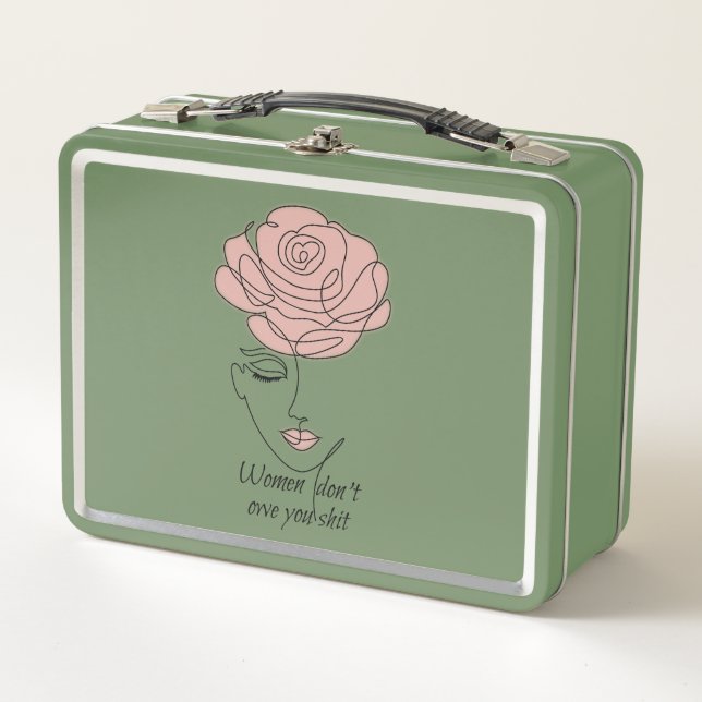 Lunch Box Les femmes ne vous doivent pas la boîte à lunch (Devant)