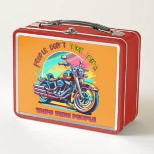 Lunch Box Les gens ne prennent pas de voyage : Vélo de style