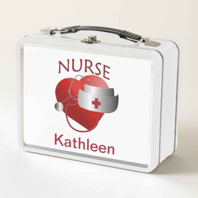 Lunch Box Les infirmières sur mesure ont le coeur (Devant)