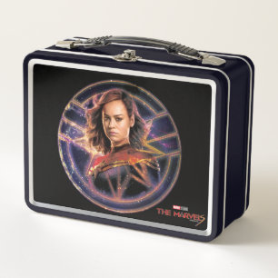 Lunch Box Les Merveilles Capitaine Marvel Insigne Cercle