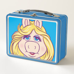 Lunch Box Les Muppets Miss Piggy Face Disney