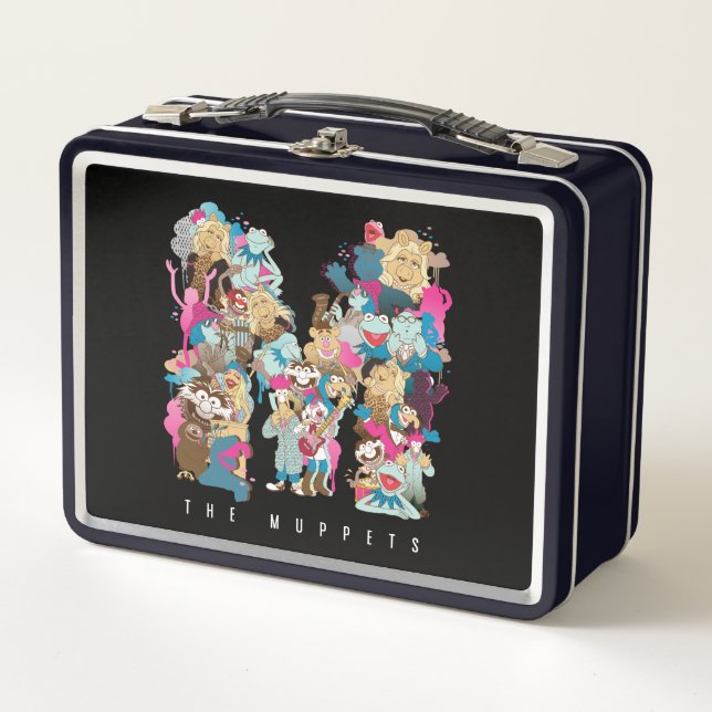 Lunch Box Les Muppets| Monogramme des Muppets (Devant)