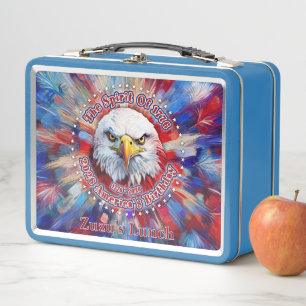 Lunch Box L'Esprit De 1776, 2026 L'Aigle Rouge Feu d'Artific