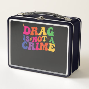 Lunch Box LGBT Pride DRAG N'EST PAS UN SOUTIEN CRITIQUE