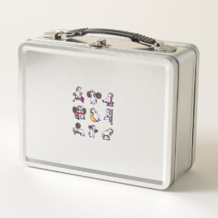 Lunch Box Licorne Musculation Force Athlétique Gym Entraînem