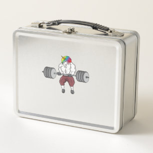 Lunch Box Licorne Musculation Salle de sport Bodybuilding Ta