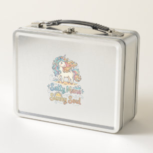 Lunch Box Licorne Salée Crinière Âme Ensoleillée Conception 