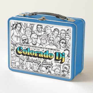 Lunch Box livre de coloriage Colorado Dj cravate
