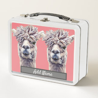 Lunch Box Llama Cute Animal Cute Art Choisir la couleur Ajou