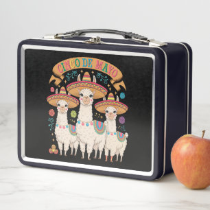 Lunch Box Llama drôle Cinco De Mayo Fête Party