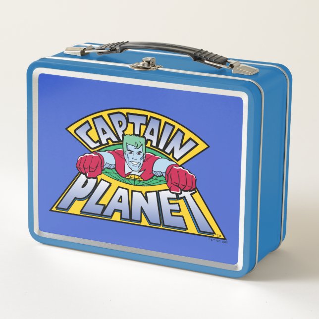 Lunch Box Logo Captain Planet (Devant)