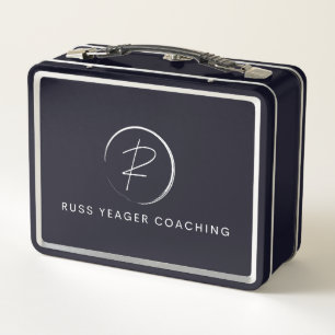 Lunch Box Logo de signature de coaching de Russ Yeager