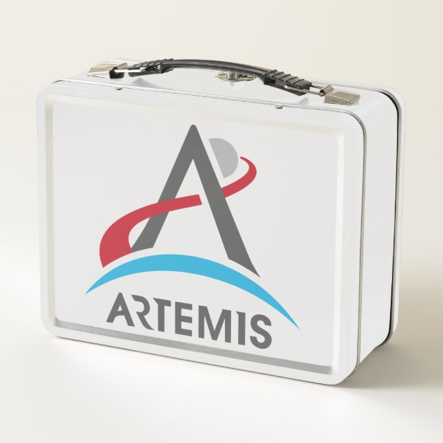 Lunch Box Logo du programme Artémis de la NASA Mars 2024 Ast (Dos)