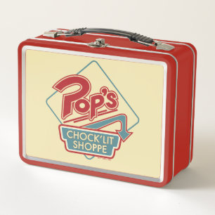 Lunch Box Logo rouge de la boutique Pop's Chock'Lit