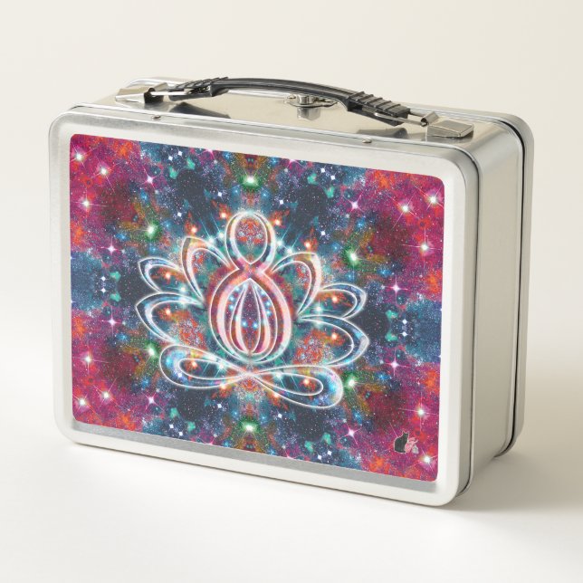 Lunch Box Lotus Zen Éblouissant (Dos)