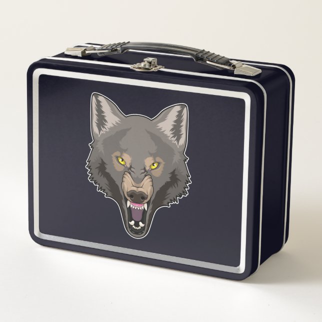 Lunch Box Loup Enragé (Devant)