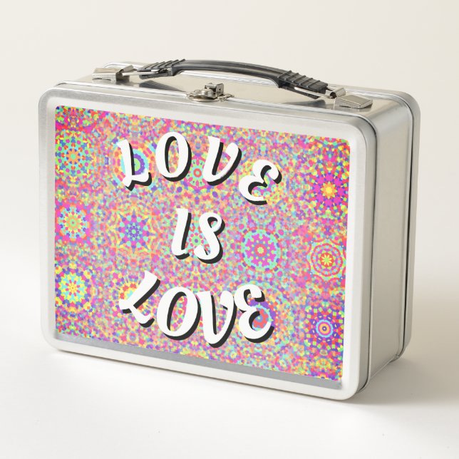 Lunch Box Love Is Love Fierté  (Devant)