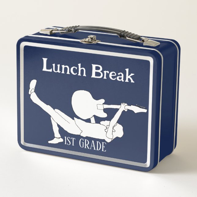 Lunch Box Lunch Break Rock Star (Devant)