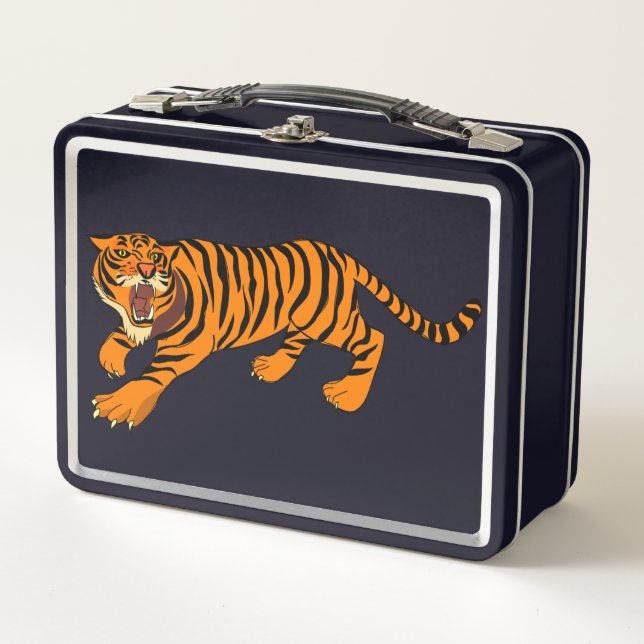 Lunch Box Lunette de tigre (Devant)