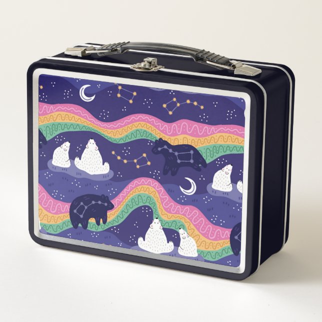 Lunch Box Lunette Northern Lights (Devant)