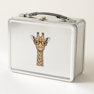 Lunch Box Lunettes de soleil de girafe cool Vintage Chemise 