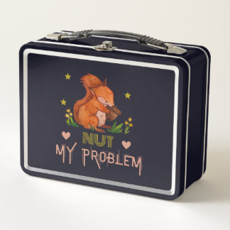 Lunch Box Mais mon problème, jour d'appréciation des écureui