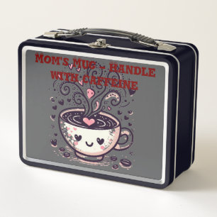 Lunch Box "Maman’s Mug - Manipuler avec de la caféine."