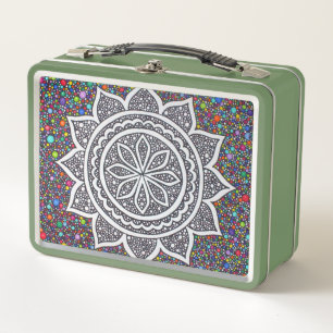 Lunch Box Mandala Mosaic 2025