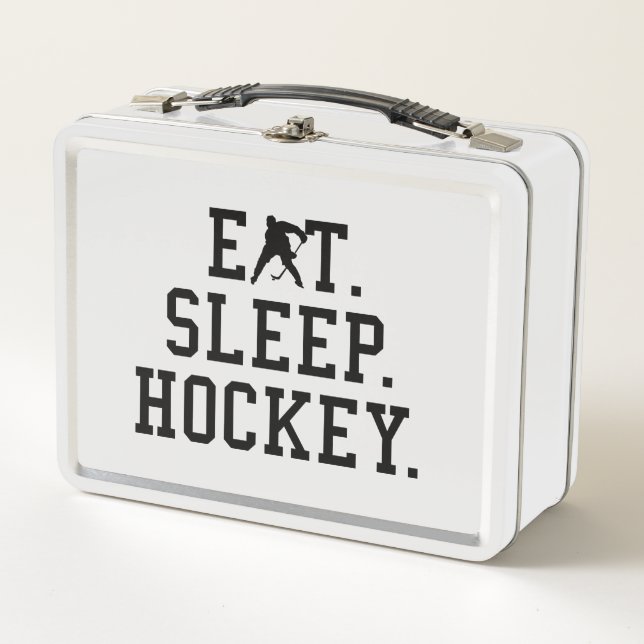 Lunch Box Mangez le hockey sur glace - Amateurs de hockey (Devant)