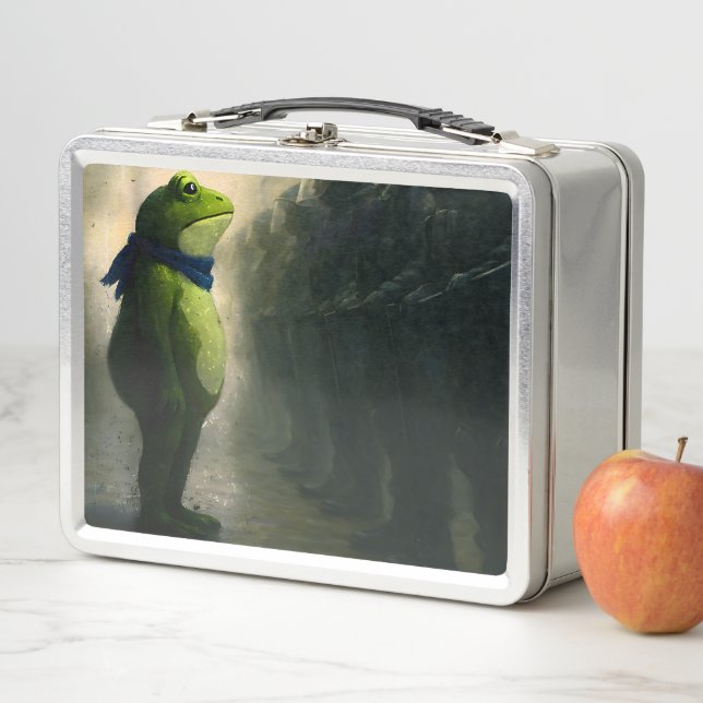 Lunch Box Manifestation de la Grenouille de Portland (En situation)