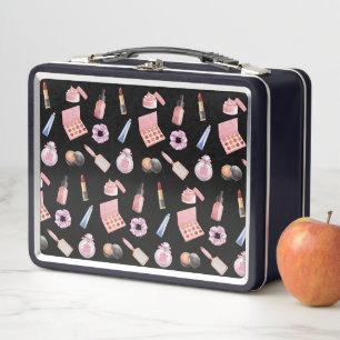 Lunch Box Maquillage Cosmétique Beauté Motif Cosmetologie