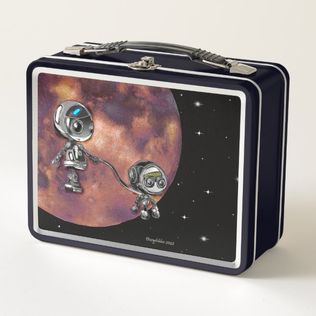 Lunch Box Marche spatiale robotique (Devant)