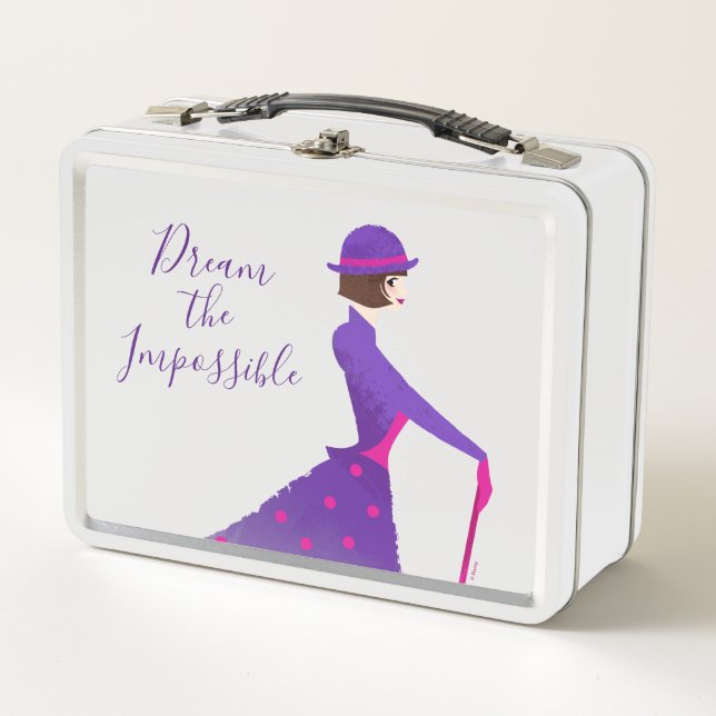 Lunch Box Marie Poppins| Rêver l'impossible (Devant)