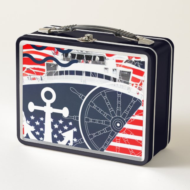 Lunch Box Marine américaine (Devant)