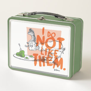 Lunch Box Mec-Seuss Guy-Am-I "Je ne les aime pas"